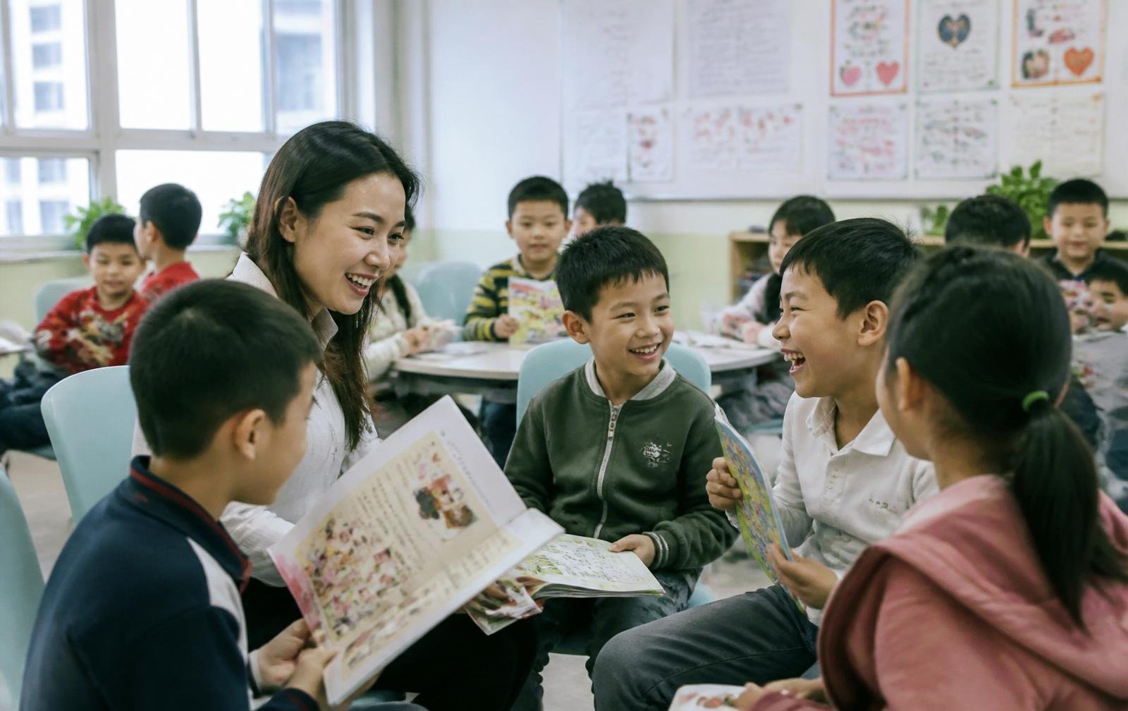 Students in classroom